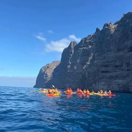 Lägenhet Panoramica Gigantes Sea View Acantilado de los Gigantes