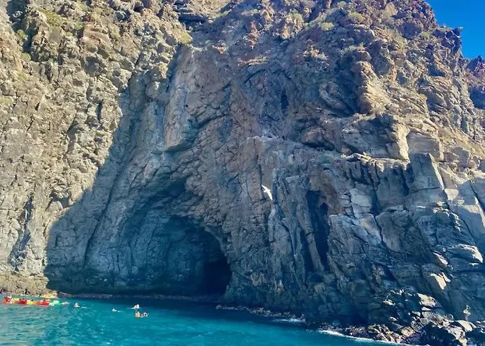 Lägenhet Panoramica Gigantes Sea View Acantilado de los Gigantes